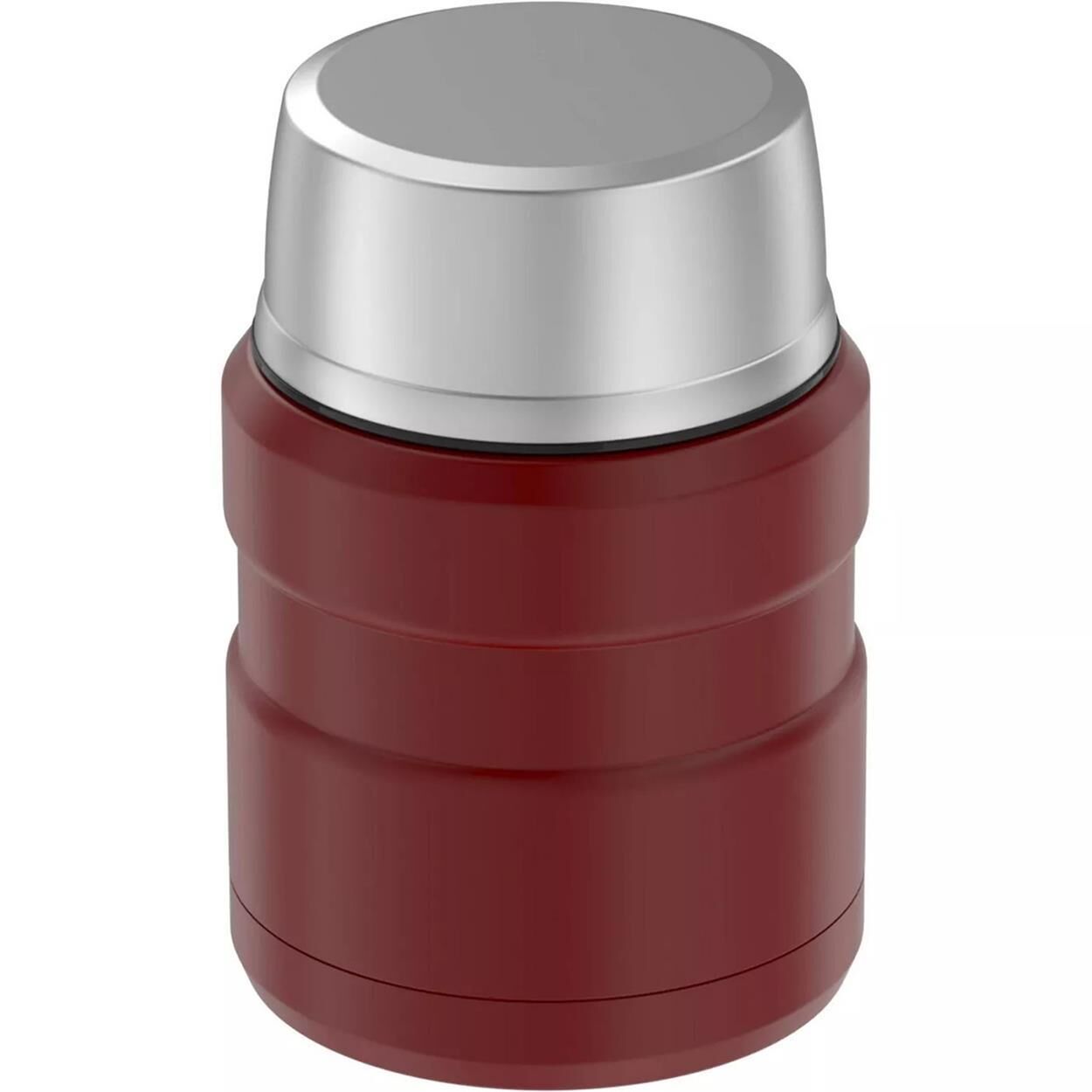 Thermos SK 3000 Çelik Yemek Termosu 470ml. Matte Rustic Red