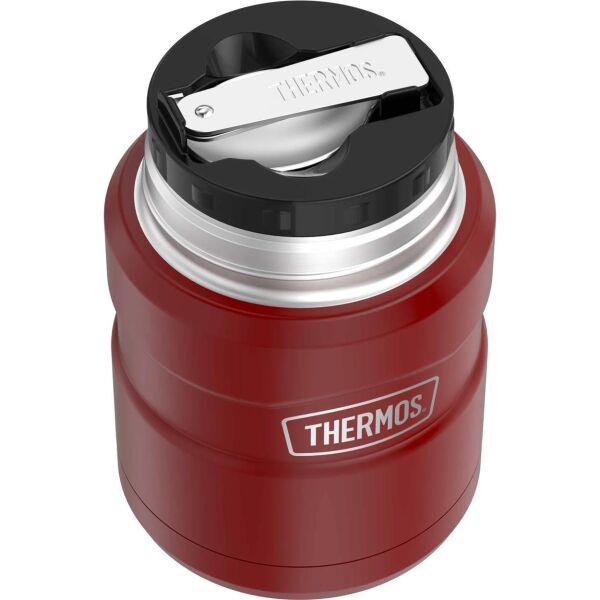 Thermos SK 3000 Çelik Yemek Termosu 470ml. Matte Rustic Red
