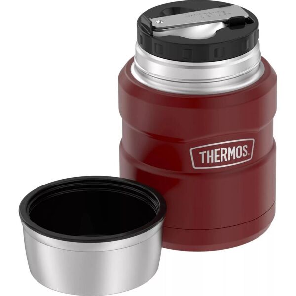 Thermos SK 3000 Çelik Yemek Termosu 470ml. Matte Rustic Red
