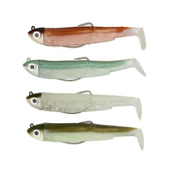 Fiiish Black Minnow BM120/3 BM1326 4lü Combo 12gr Silikon Yem Avrupa Paketi