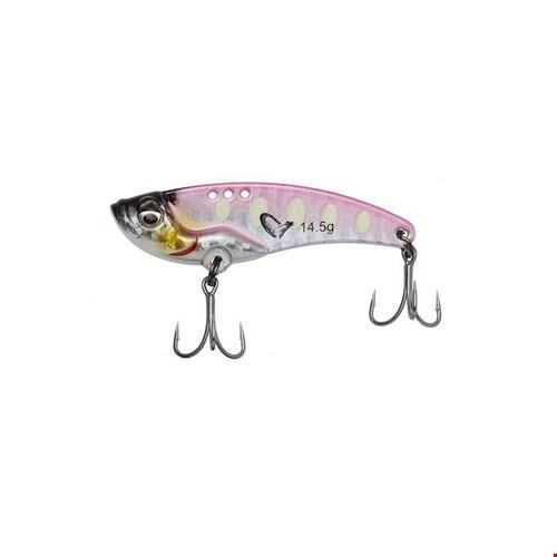 Savage Gear Vib Blade SW 3.5 cm 4 gr Fast Sinking Jig Yem Pink Glow Dot