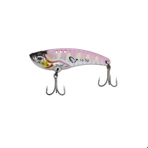Savage Gear Vib Blade SW 3.5 cm 4 gr Fast Sinking Jig Yem Pink Glow Dot