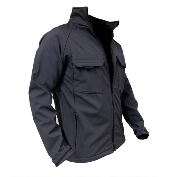 North Trace Combat Erkek Softshell Mont SİYAH - 2XL