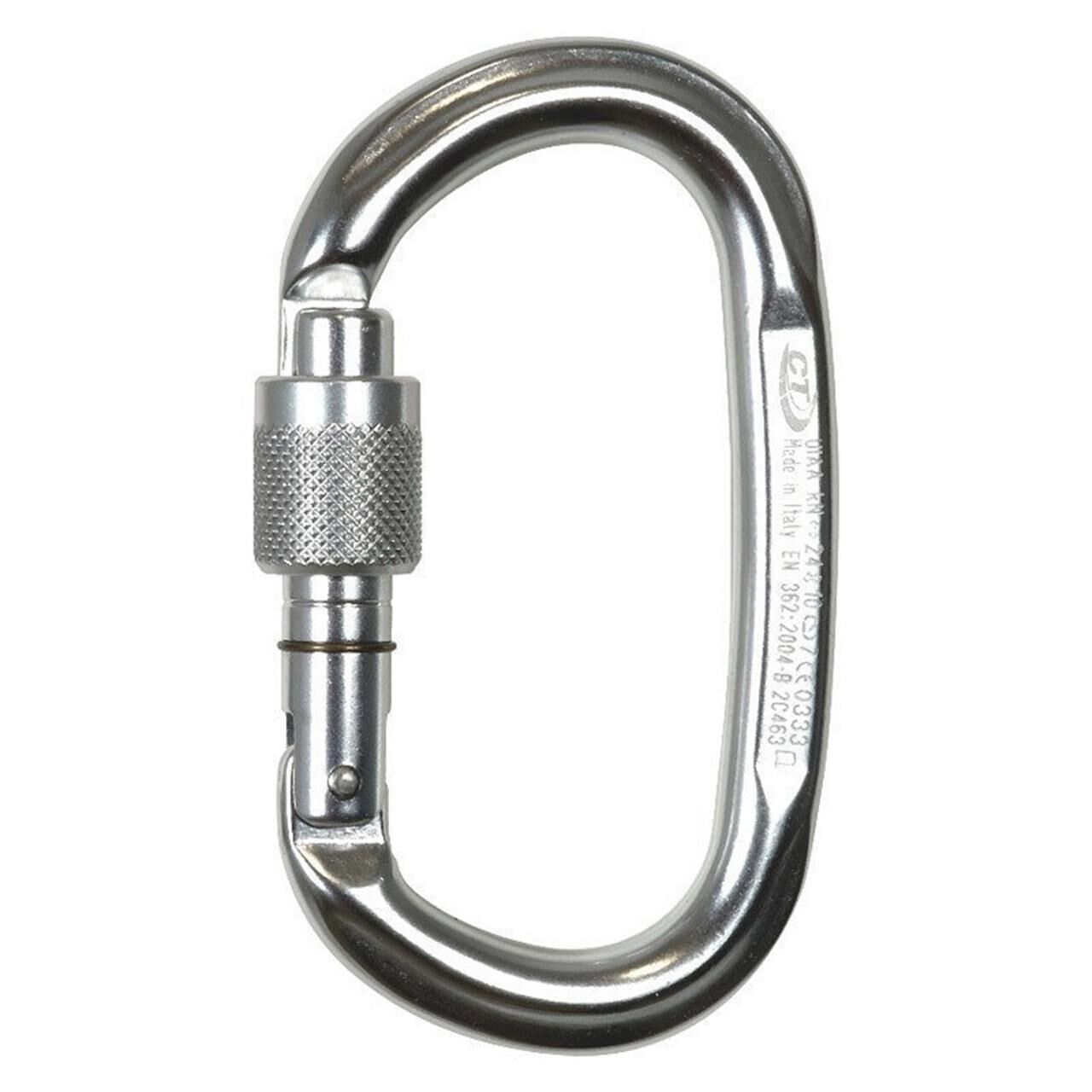 Climbing Technology Pillar Aluminyum Oval Kilitli Karabina