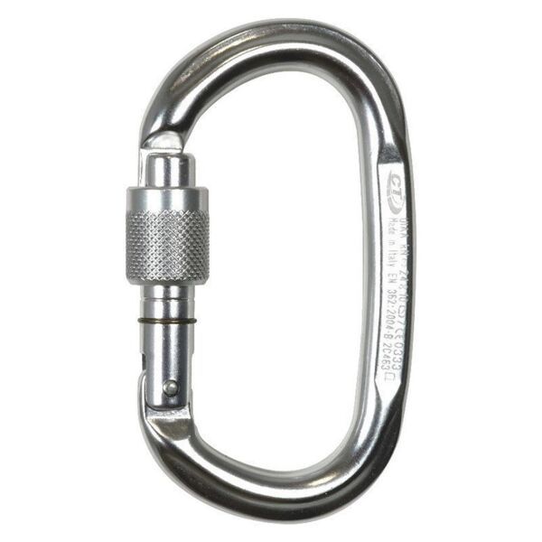 Climbing Technology Pillar Aluminyum Oval Kilitli Karabina