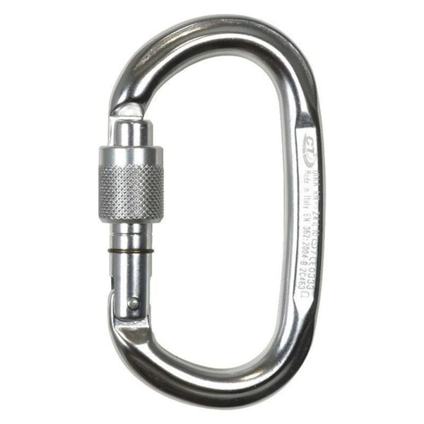 Climbing Technology Pillar Aluminyum Oval Kilitli Karabina