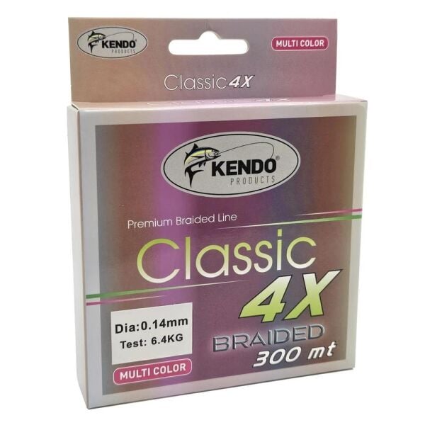 Kendo Classic 4x 300mt Multicolor Örgü İp