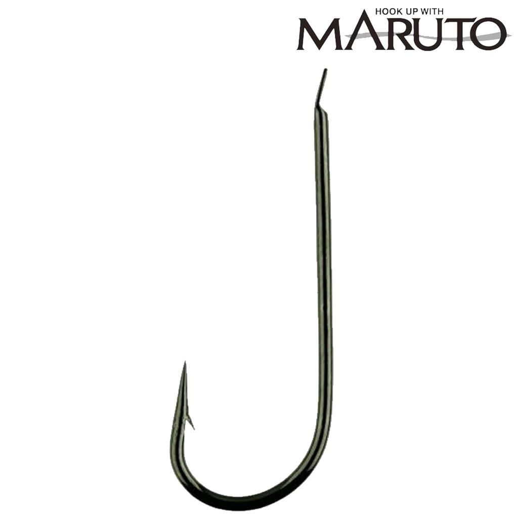 Maruto 9491 Maru-Kaizu Düz Olta İğnesi Black Nickel - NO:16
