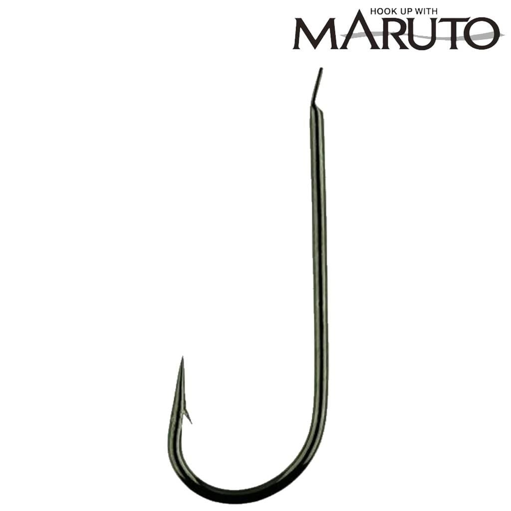 Maruto 9491 Maru-Kaizu Düz Olta İğnesi Black Nickel - NO:16