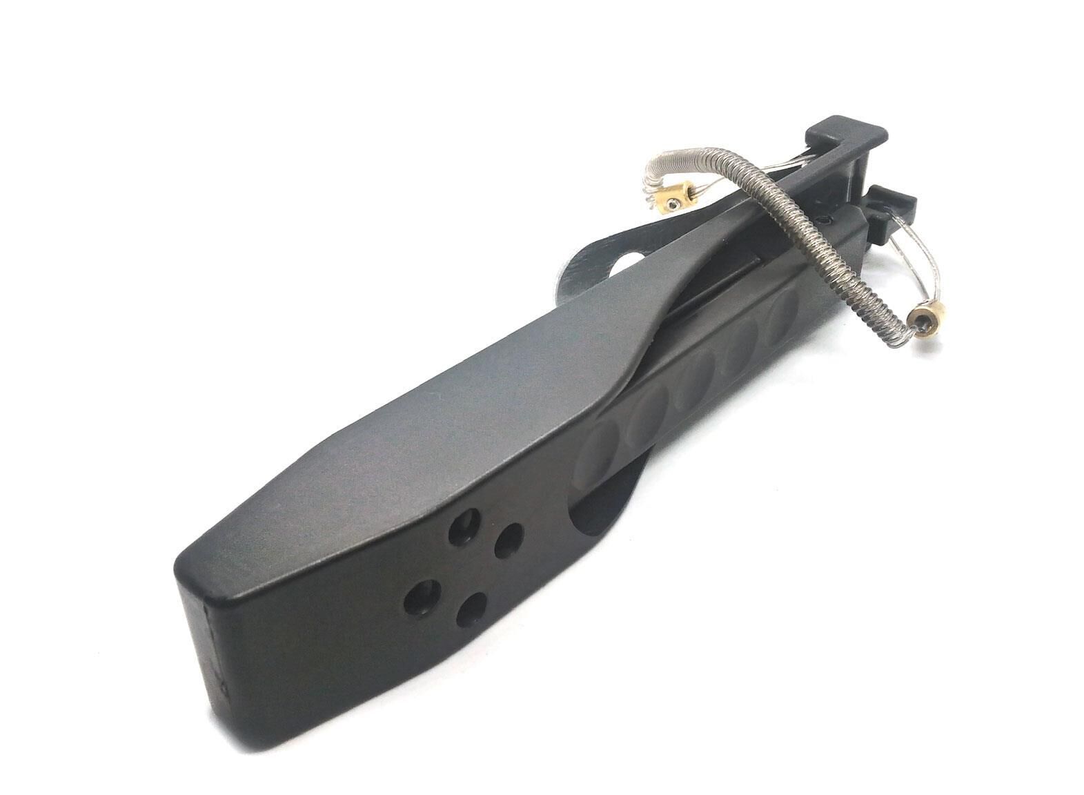 PortFish Balık Tutma Maşası 20Cm Kılıflı Bele Takılabilen SİYAH