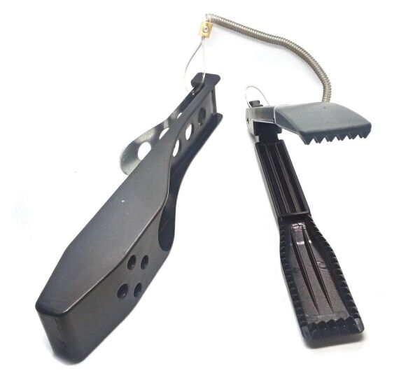 PortFish Balık Tutma Maşası 20Cm Kılıflı Bele Takılabilen SİYAH