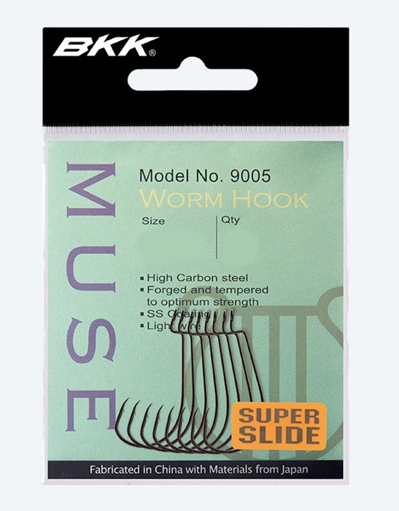 BKK Muse Worm Hook Olta İğnesi NO:3/0