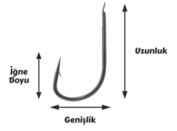 BKK Muse Worm Hook Olta İğnesi