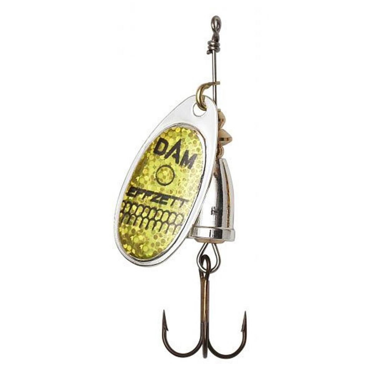 Dam Effzett Executor Spinner 3gr n°1 Olta Kaşık Reflex Gold