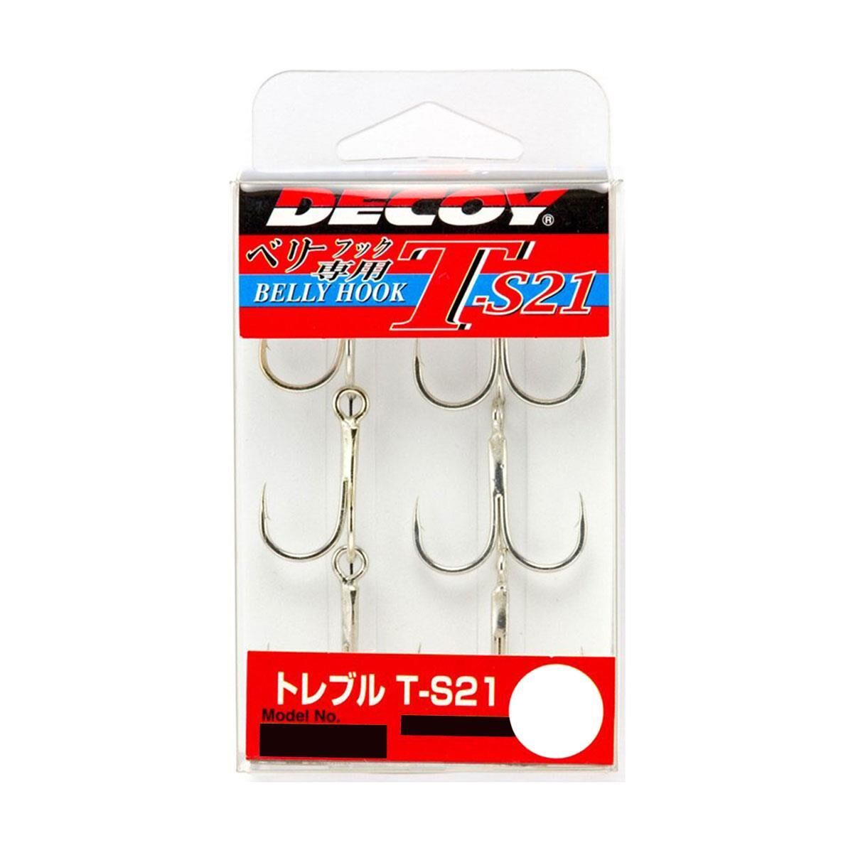 Decoy T-S21 Belly Hook Üçlü Olta İğnesi NO:6