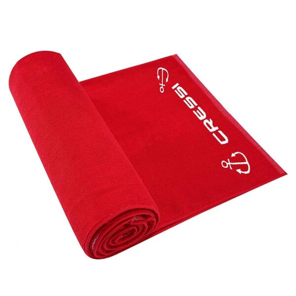 Cressi Cotton Frame Yüzde Yüz Pamuklu Plaj Havlusu RED - 90X180CM
