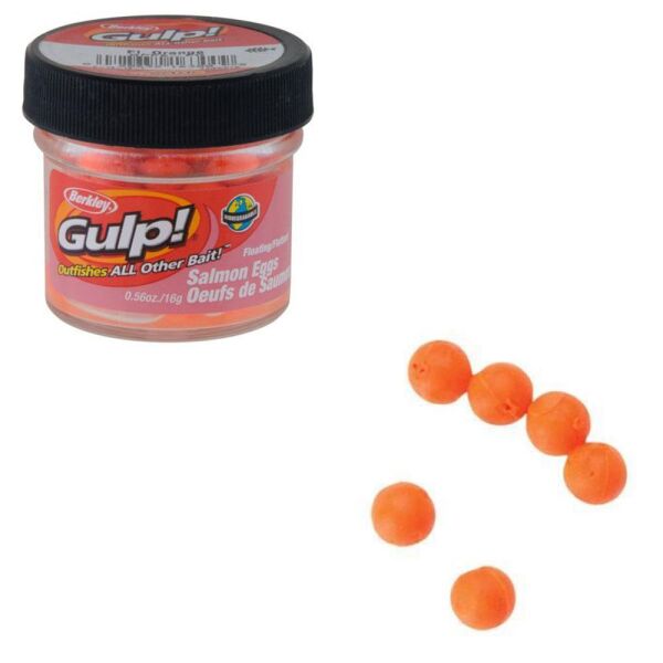 Berkley Gulp Salmon Eggs Floating Silikon Yem ORANGE