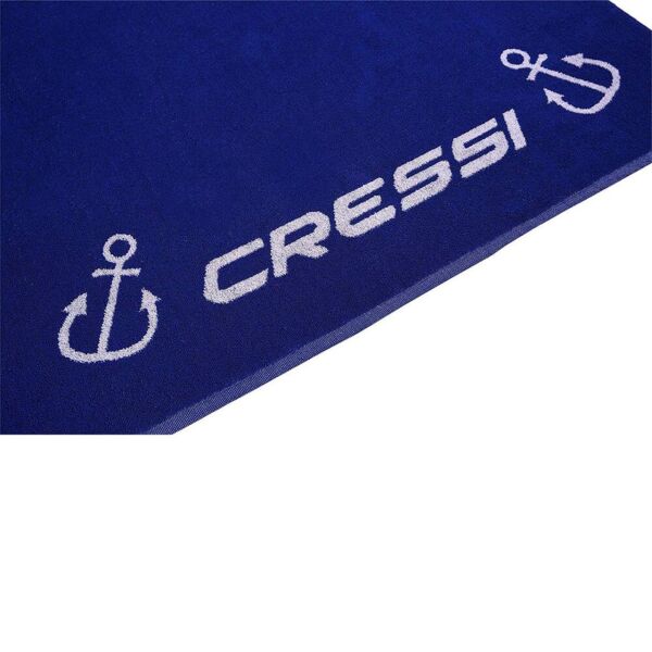 Cressi Cotton Frame Yüzde Yüz Pamuklu Plaj Havlusu Navy - 90X180CM
