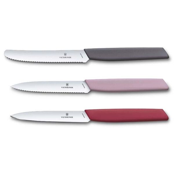 Victorinox 6.9096.3L Swiss Modern 3lü Bıçak Seti 2022 Limitli Üretim Flower