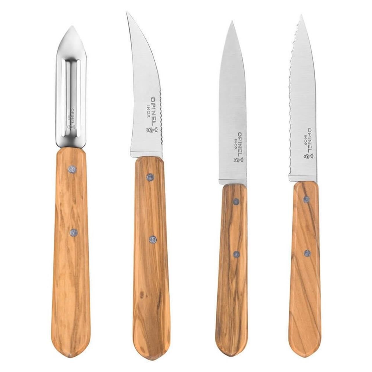 Opinel Essential Günlük 4'lü Mutfak Bıçak Seti