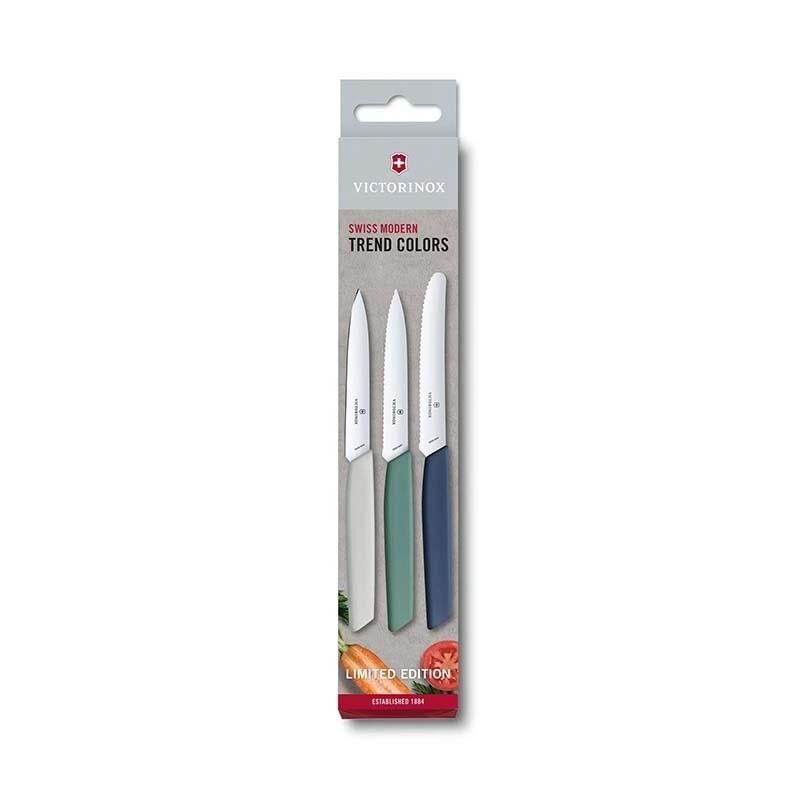 Victorinox 6.9096.3L Swiss Modern 3lü Bıçak Seti 2022 Limitli Üretim Urban