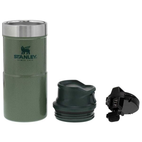 Stanley Klasik Trigger-Action Çelik Termos Seyahat Bardağı 0,35 Lt YEŞİL