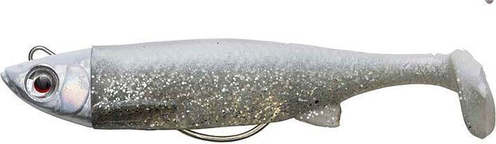 Savage Gear 3D TPE Minnow 8Cm 11Gr Silikon Yem White Glitter