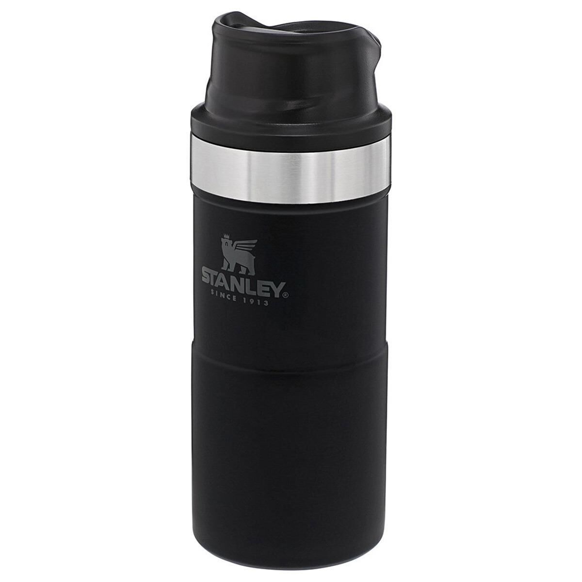 Stanley Klasik Trigger-Action Çelik Termos Seyahat Bardağı 0,35 Lt SİYAH