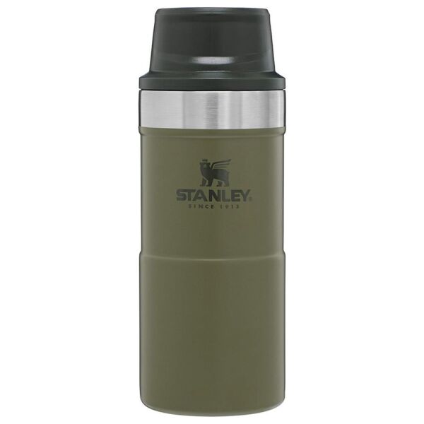 Stanley Klasik Trigger-Action Çelik Termos Seyahat Bardağı 0,35 Lt HAKİ