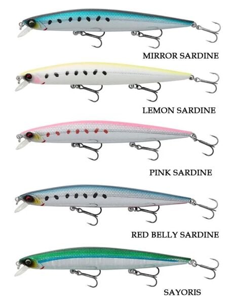 Savage Gear Sea Bass Minnow 12 cm 12.5 gr (F) Maket Balık
