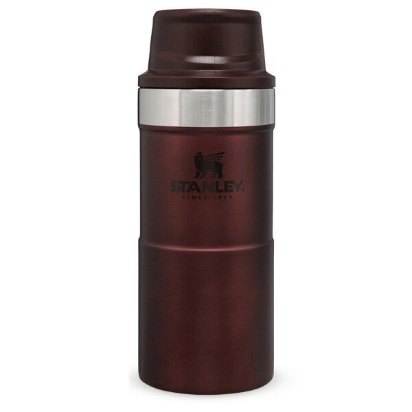 Stanley Klasik Trigger-Action Çelik Termos Seyahat Bardağı 0,35 Lt BORDO