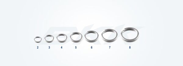 BKK Stainles Steel Split Ring-41 Halka NO:3