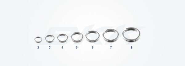 BKK Stainles Steel Split Ring-41 Halka NO:4