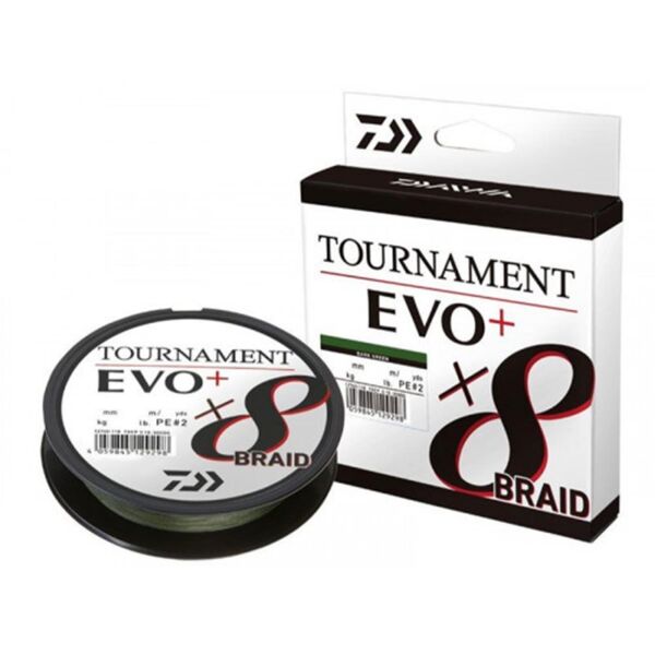 Daiwa Tournament EVO+ 8B Dark Green İp Misina 135 mt Dark Green - 0,08 mm