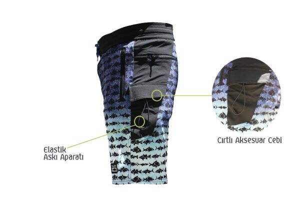 Fujin Performance Short Reef Reef - 2XL