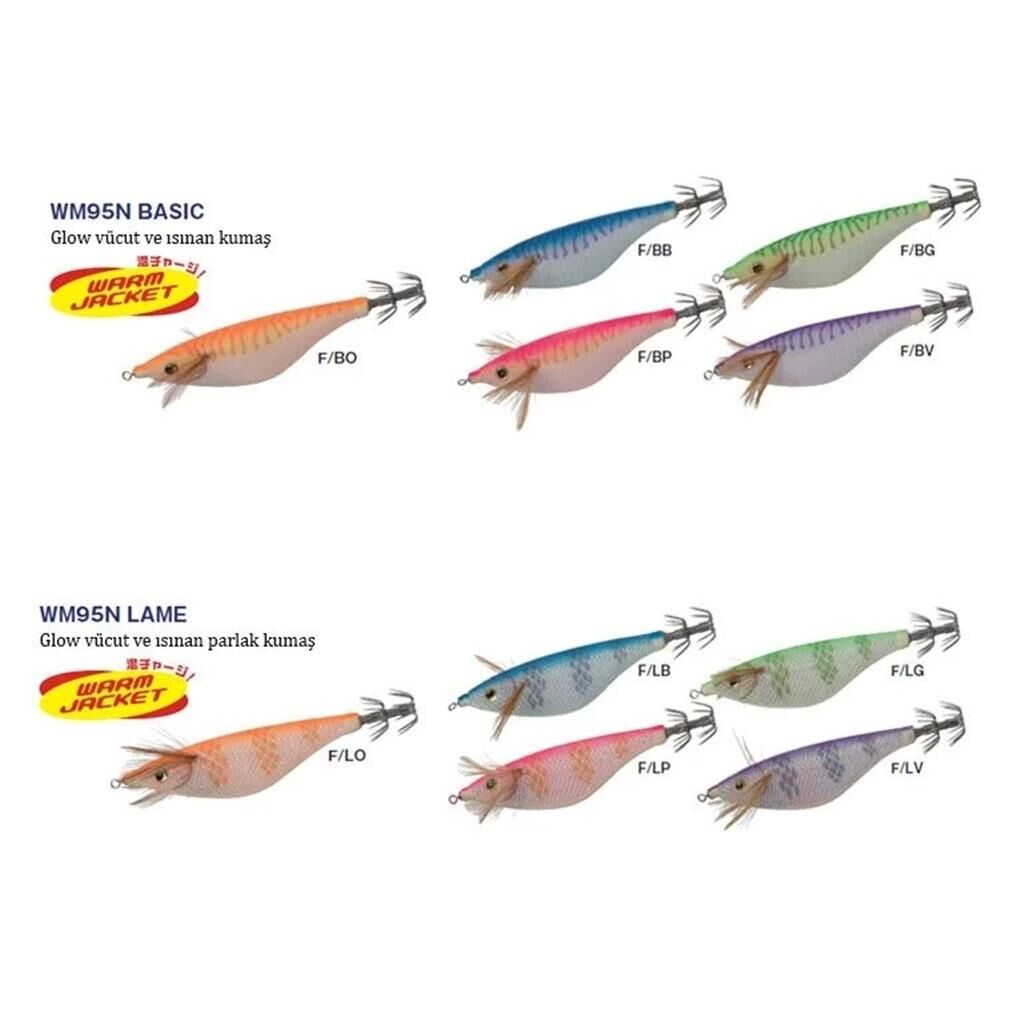 Yamashita Toto Sutte R WM95N 9.5Cm Glowlu Kalamar Zokası