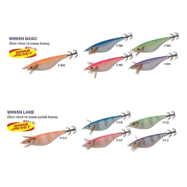 Yamashita Toto Sutte R WM95N 9.5Cm Glowlu Kalamar Zokası