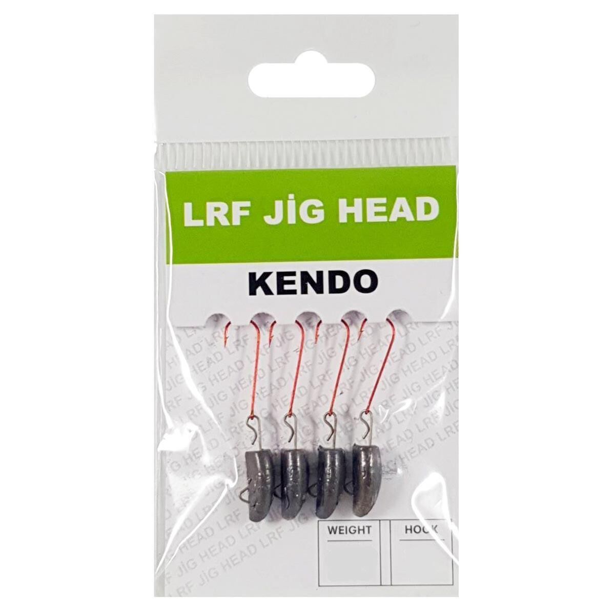 Kendo Hareketli Lrf Jig Head Kırmızı İğneli KIRMIZI - 2,5 Gr