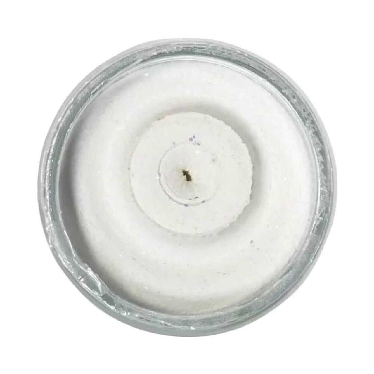 Berkley PowerBait Natural Scent Glitter Garlic Alabalık Hamuru WHİTE