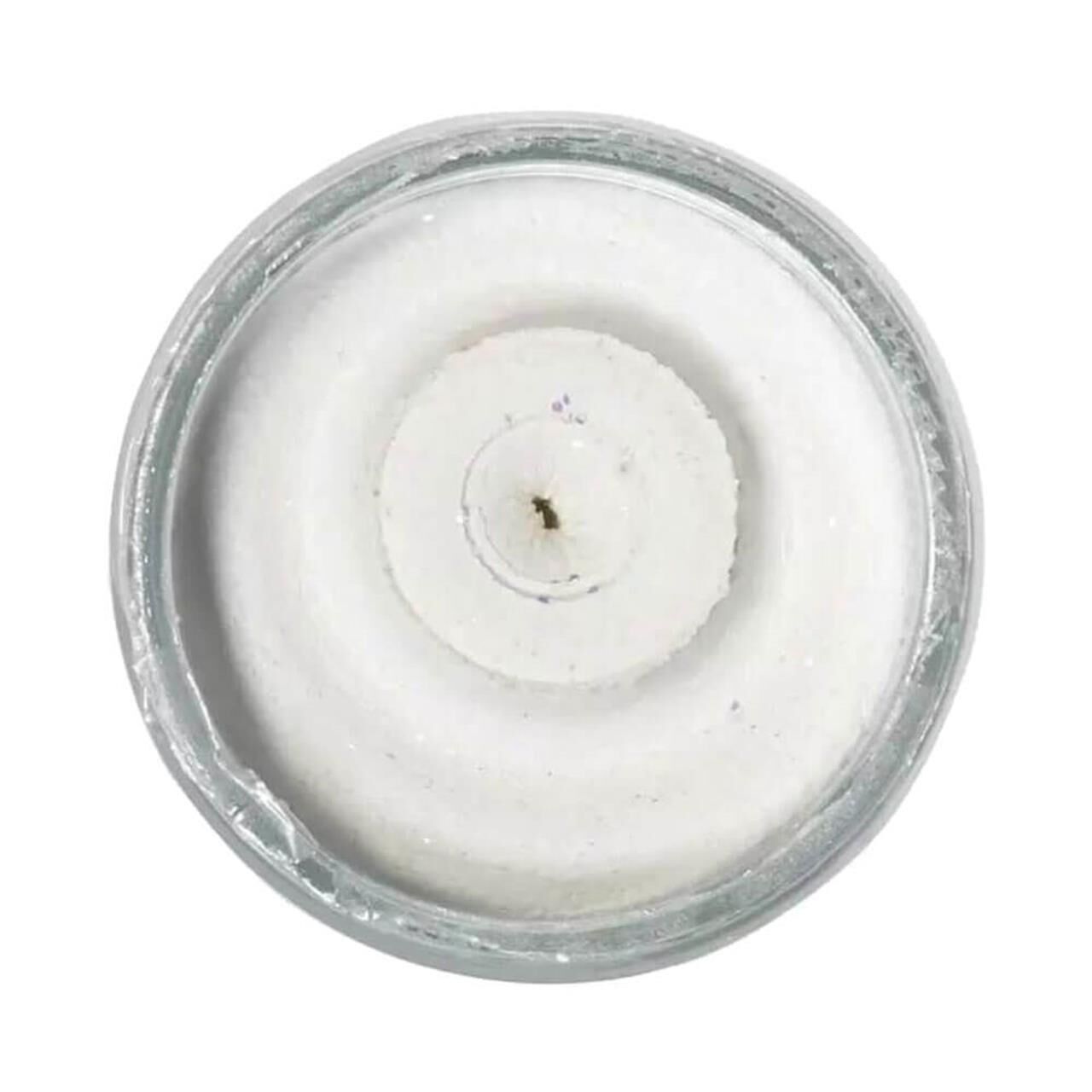 Berkley PowerBait Natural Scent Glitter Garlic Alabalık Hamuru WHİTE
