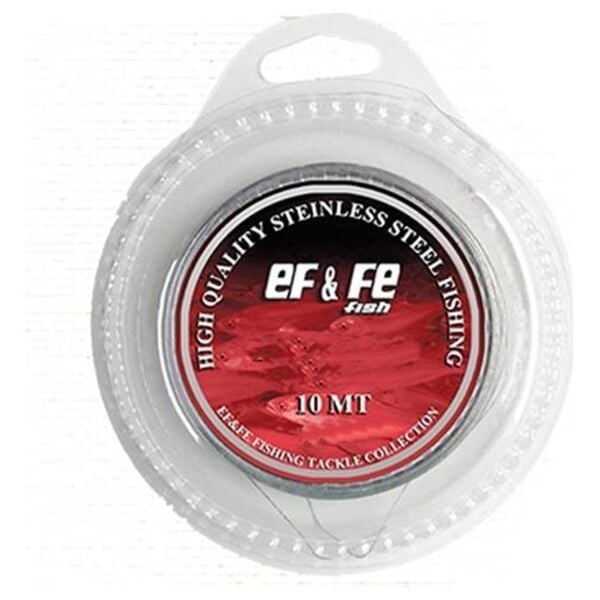 Effe Klipsli Asist Çelik Tel Makara 10 mt 10 LBS