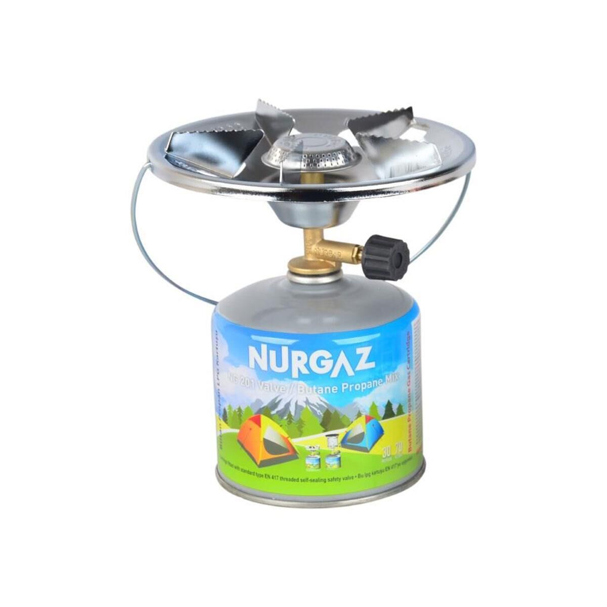 Nurgaz Olympos Kamp Ocak + 450Gr Kartuş