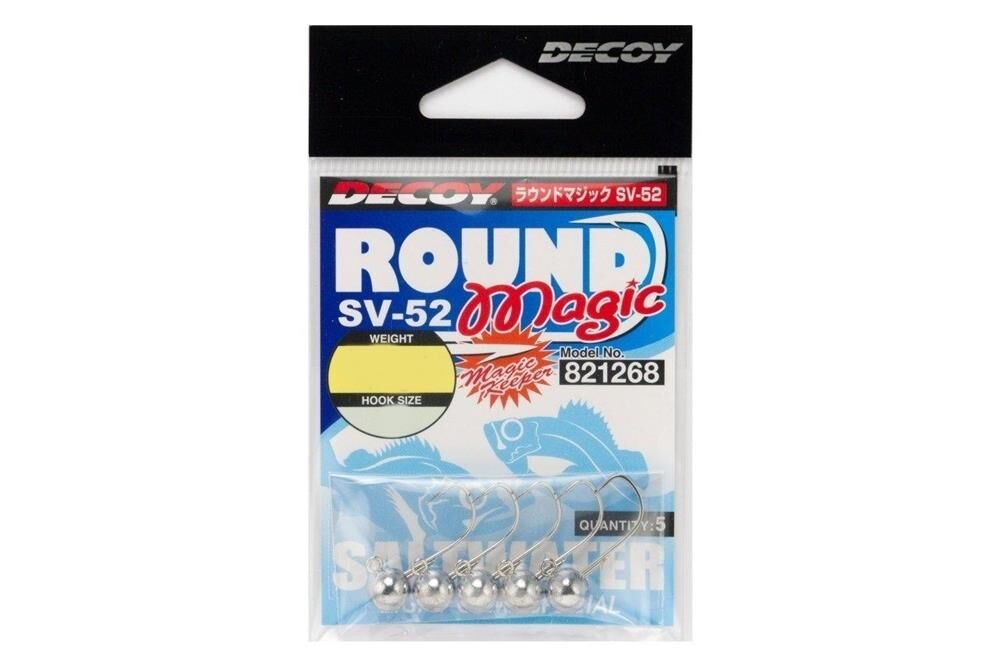 Decoy SV-52 Round Magic JH Jig Head NO:6 - 0,9 GR