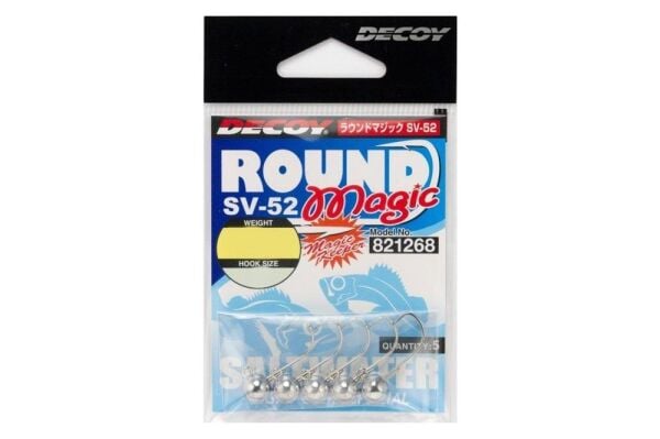 Decoy SV-52 Round Magic JH Jig Head NO:8 - 1,8 GR