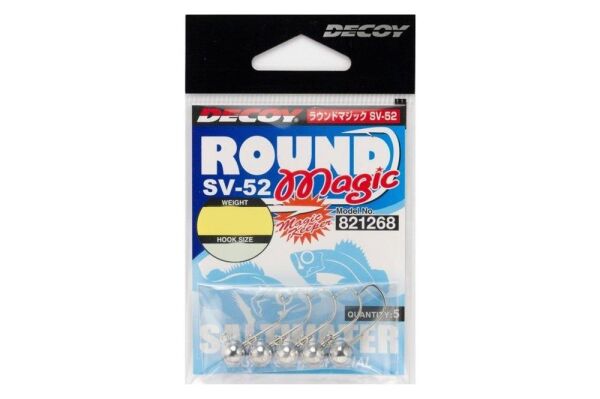 Decoy SV-52 Round Magic JH Jig Head NO:6 - 0,9 GR