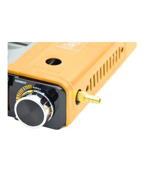 Nurgaz Portatif Gazlı Barbekü ve Pişirme Seti HARDAL