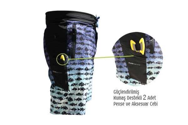 Fujin Performance Short Camo Pistachio Camo Pistachio - S