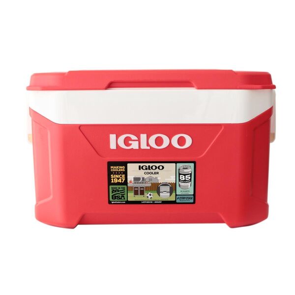 İgloo 50 Qt Cooler Latitude Buzluk 47 Lt KIRMIZI/BEYAZ