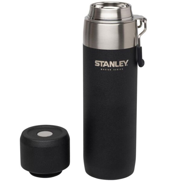 Stanley Master Paslanmaz Çelik Termos 0,65 LT SİYAH