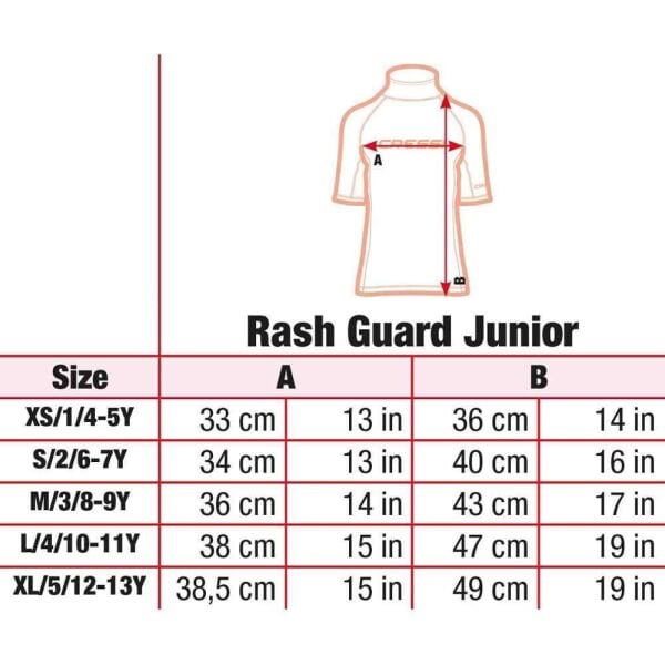 Cressi Rash Guard Junior Girl Kısa Kollu T-Shirt PINK-WHITE - NO:2